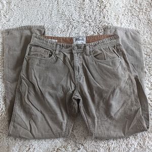 High Waisted Tan Mexx Corduroy Pants W33 L34
